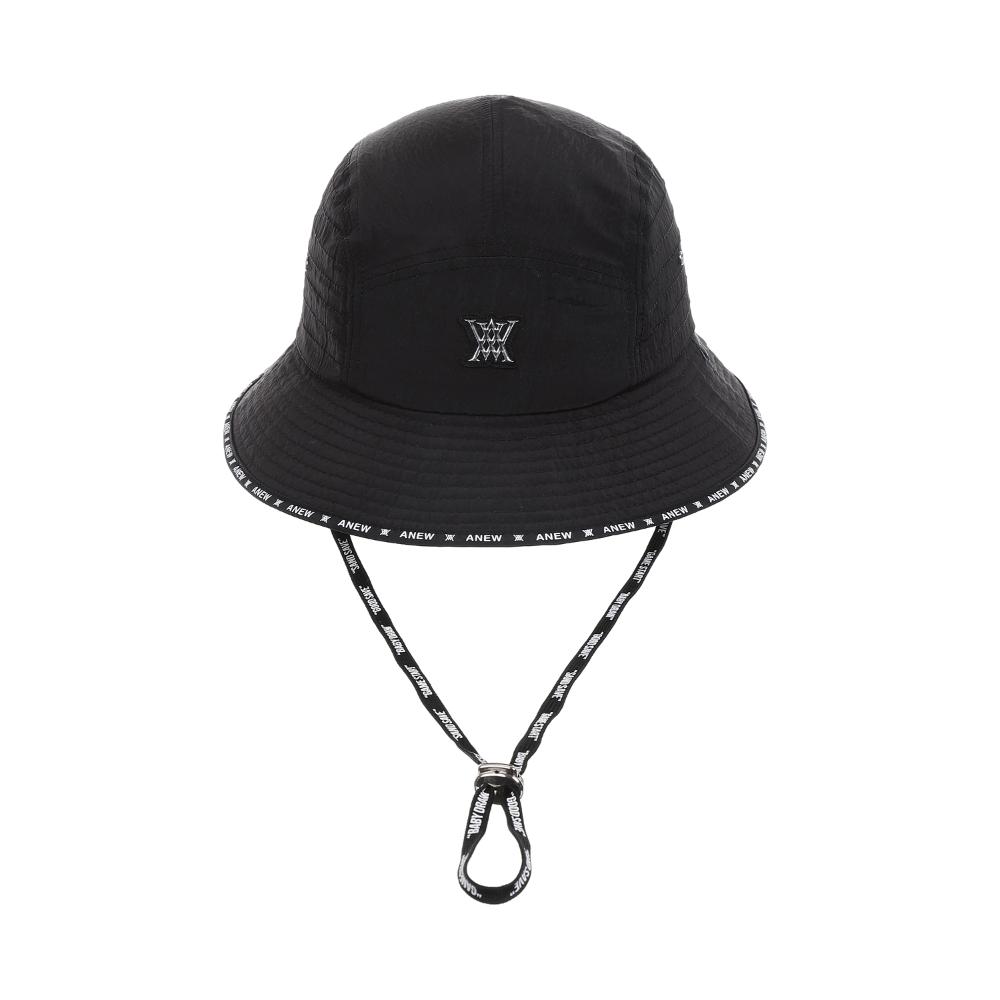 ANEW GOLF Men's Brim Logo Point Nylon Bucket Hat