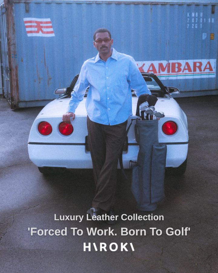 HIROKI Luxury Leather Collection | Forced To Work. Born To Golf.