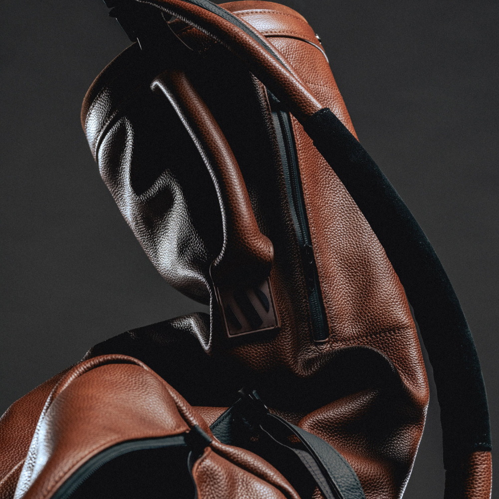 HIROKI GOLF - HIROKI GOLF Luxury Leather Sunday Golf Bag - Brown - The Agora Bangkok