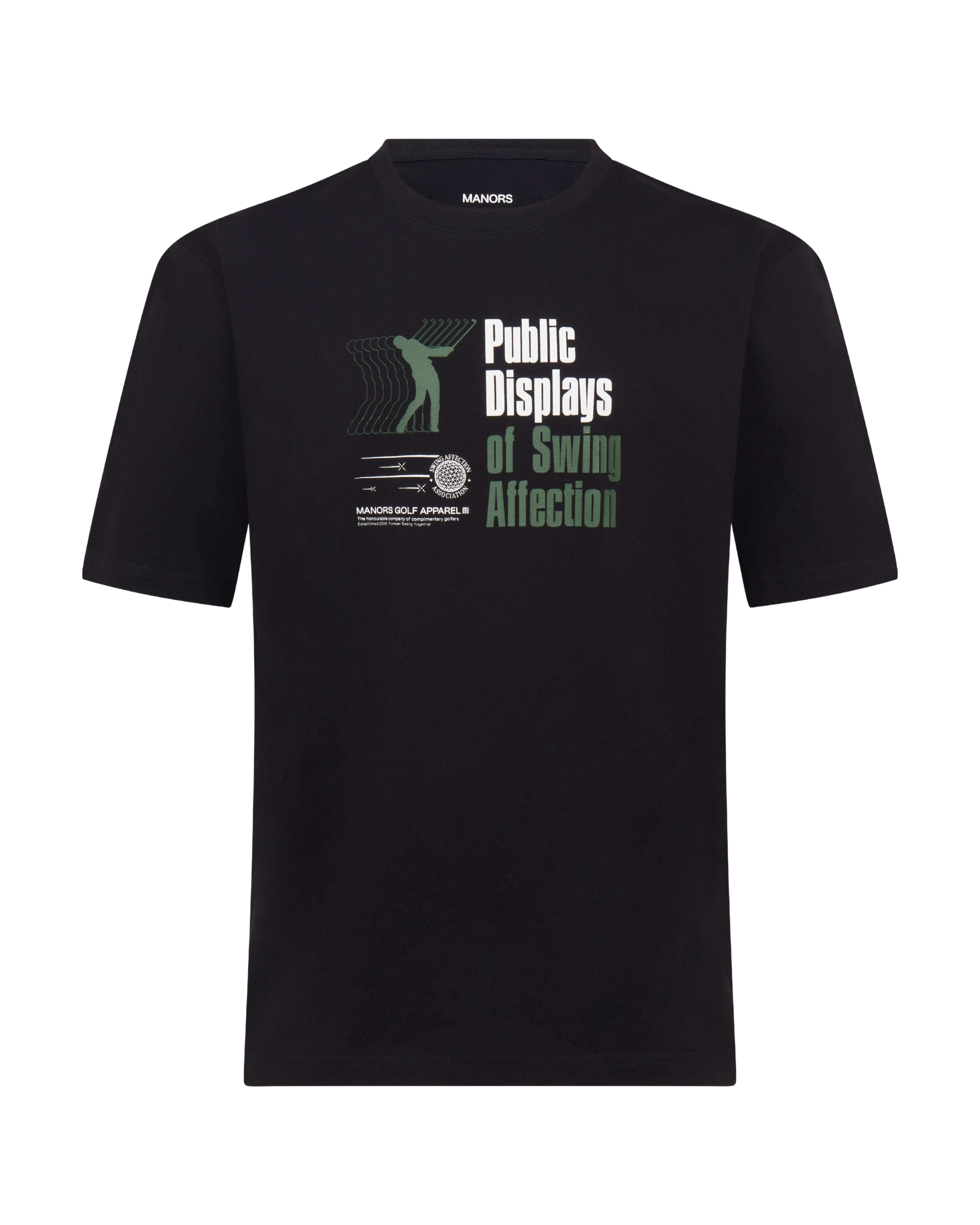 MANORS Men's Public Displays T-Shirt | golf and sports fashion brands at agorabkk 