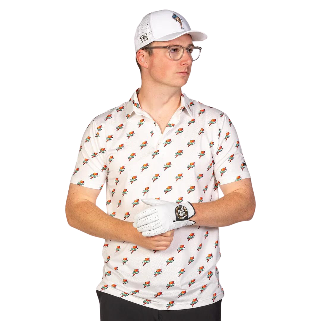 GOLF GODS Men's Golferade Cool Tech Performance Golf Polo