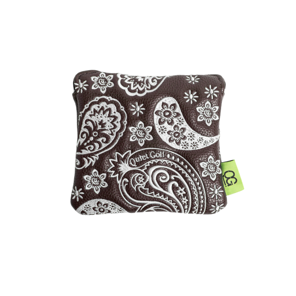 QUIET GOLF - QUIET GOLF QG Paisley Mallet Putter Cover - The Agora Bangkok