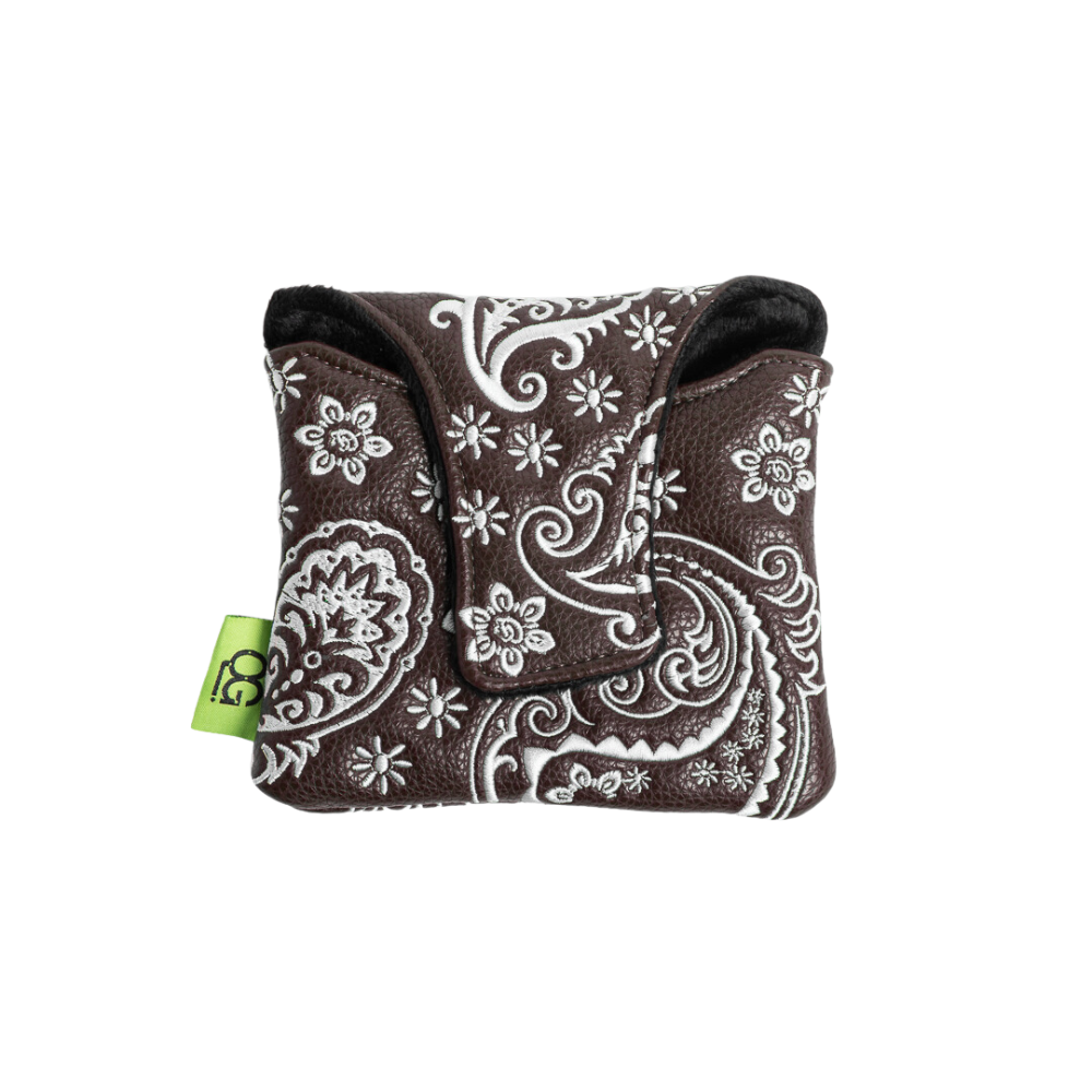 QUIET GOLF - QUIET GOLF QG Paisley Mallet Putter Cover - The Agora Bangkok