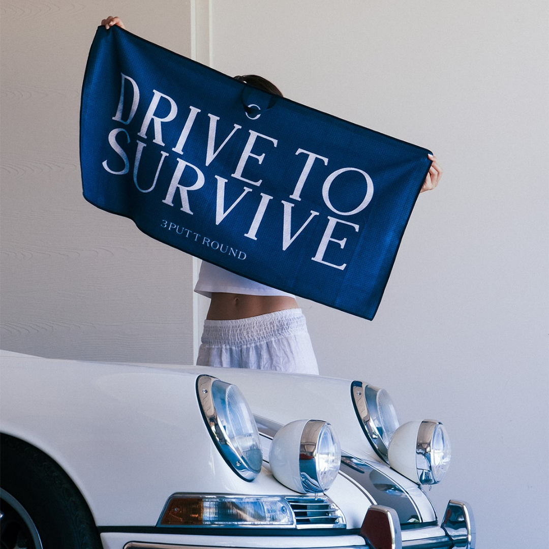 3PUTTROUND - 3PUTTROUND Drive to Survive Tour Towel - The Agora Bangkok