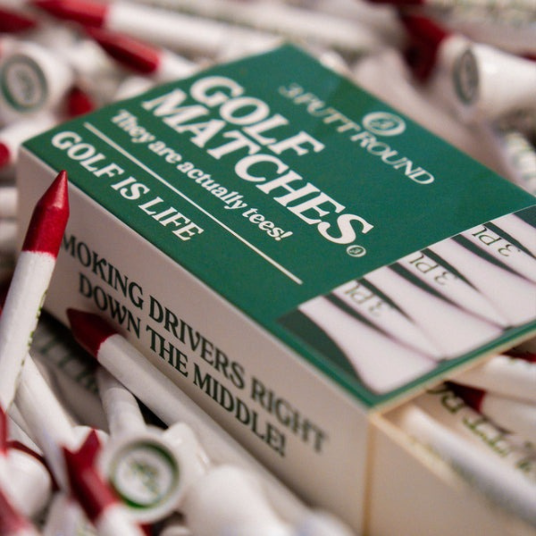 3PUTTROUND - 3PUTTROUND The Green Golf Tee Match Box - The Agora Bangkok