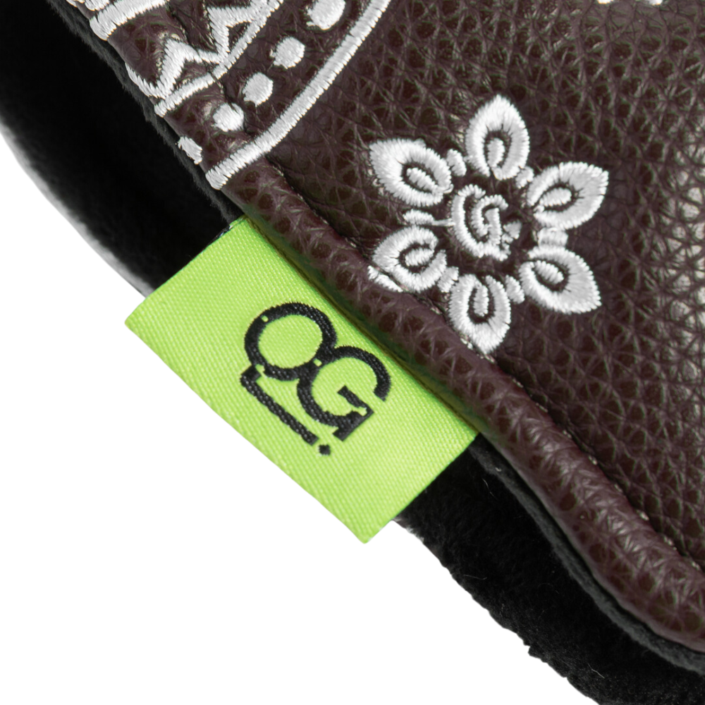 QUIET GOLF - QUIET GOLF QG Paisley Mallet Putter Cover - The Agora Bangkok