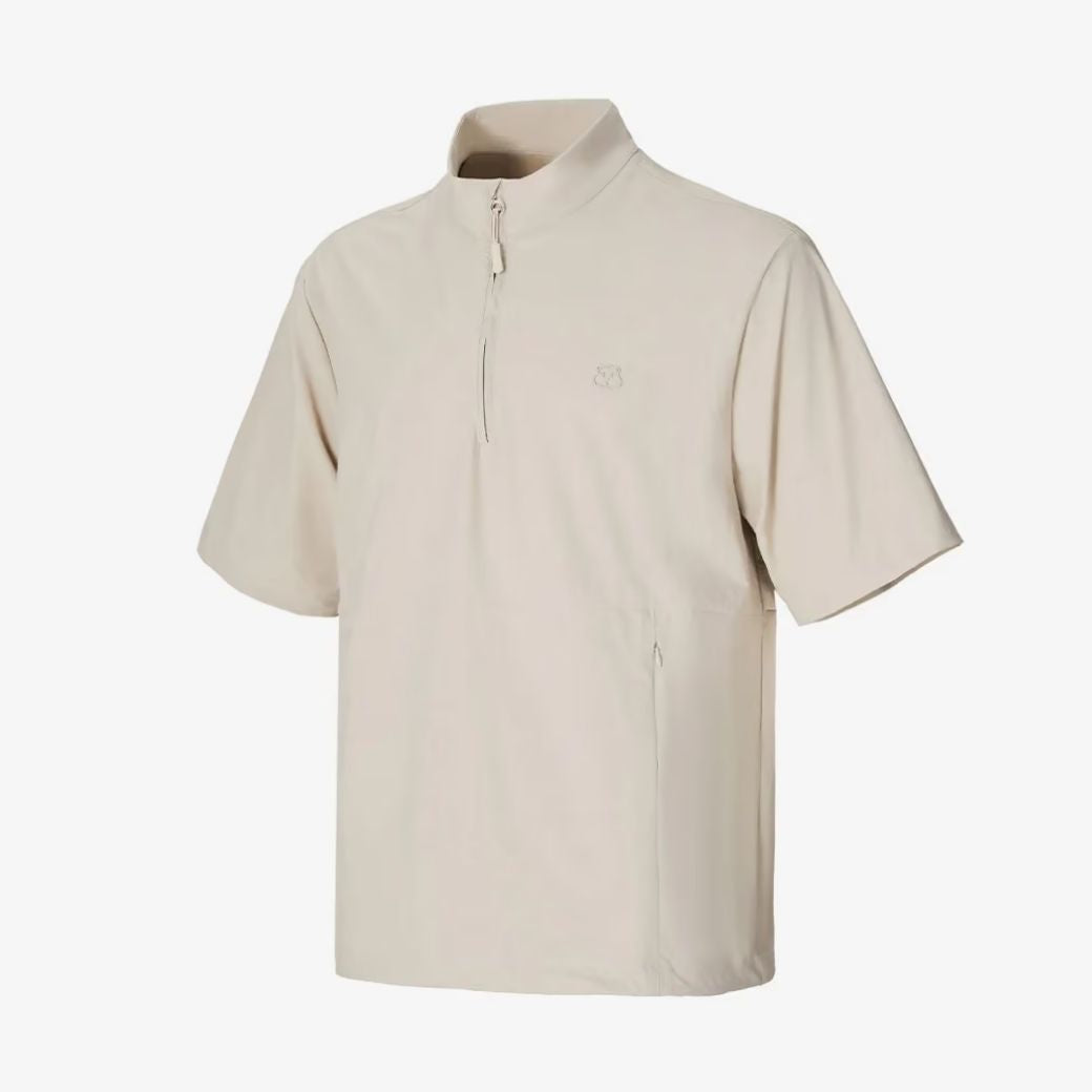 GOLF GODS - Golf Gods The Breaker Polo Short Sleeve Half-Zip Windbreaker - The Agora Bangkok