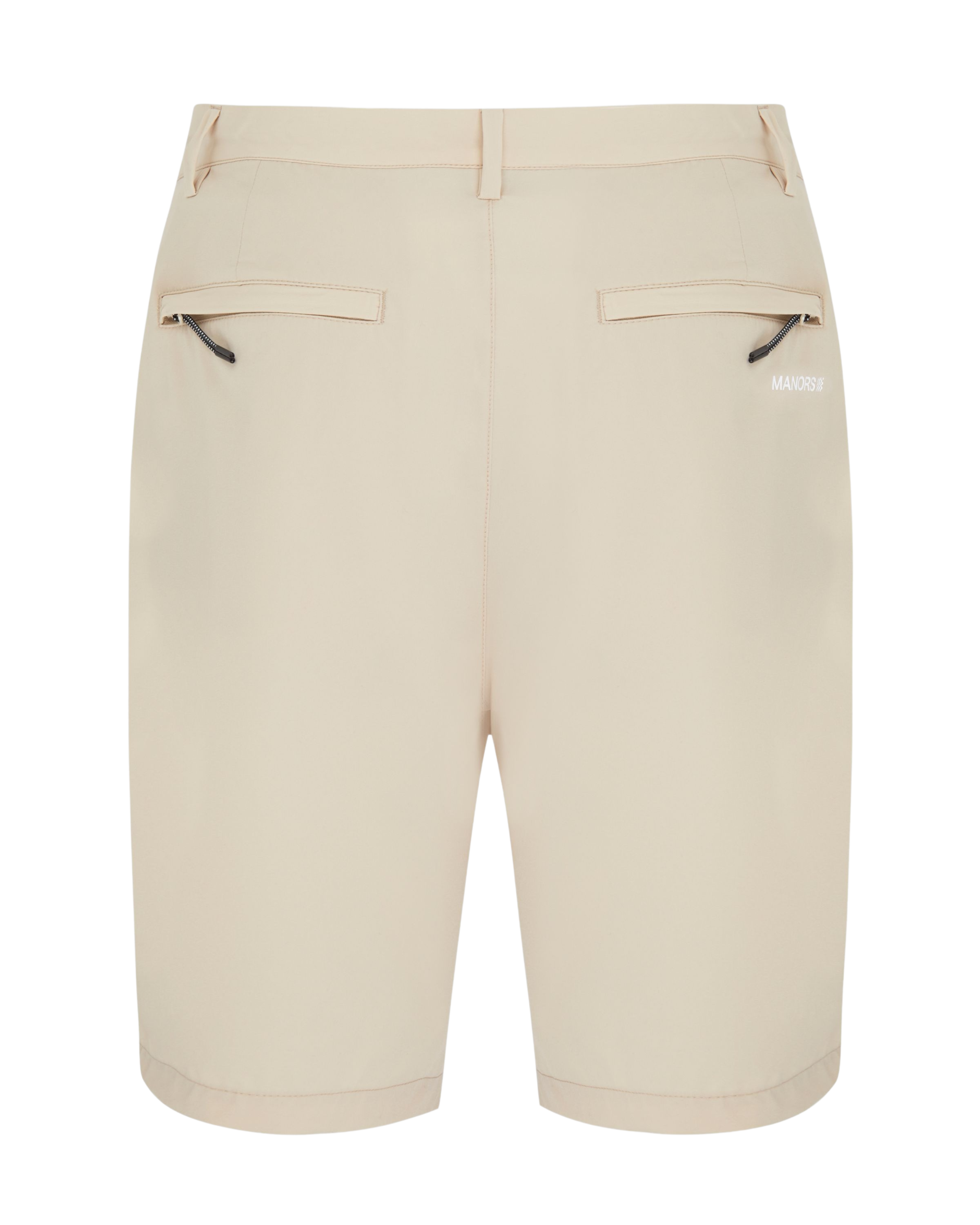 MANORS Men's Lightweight Course Short Beige Back