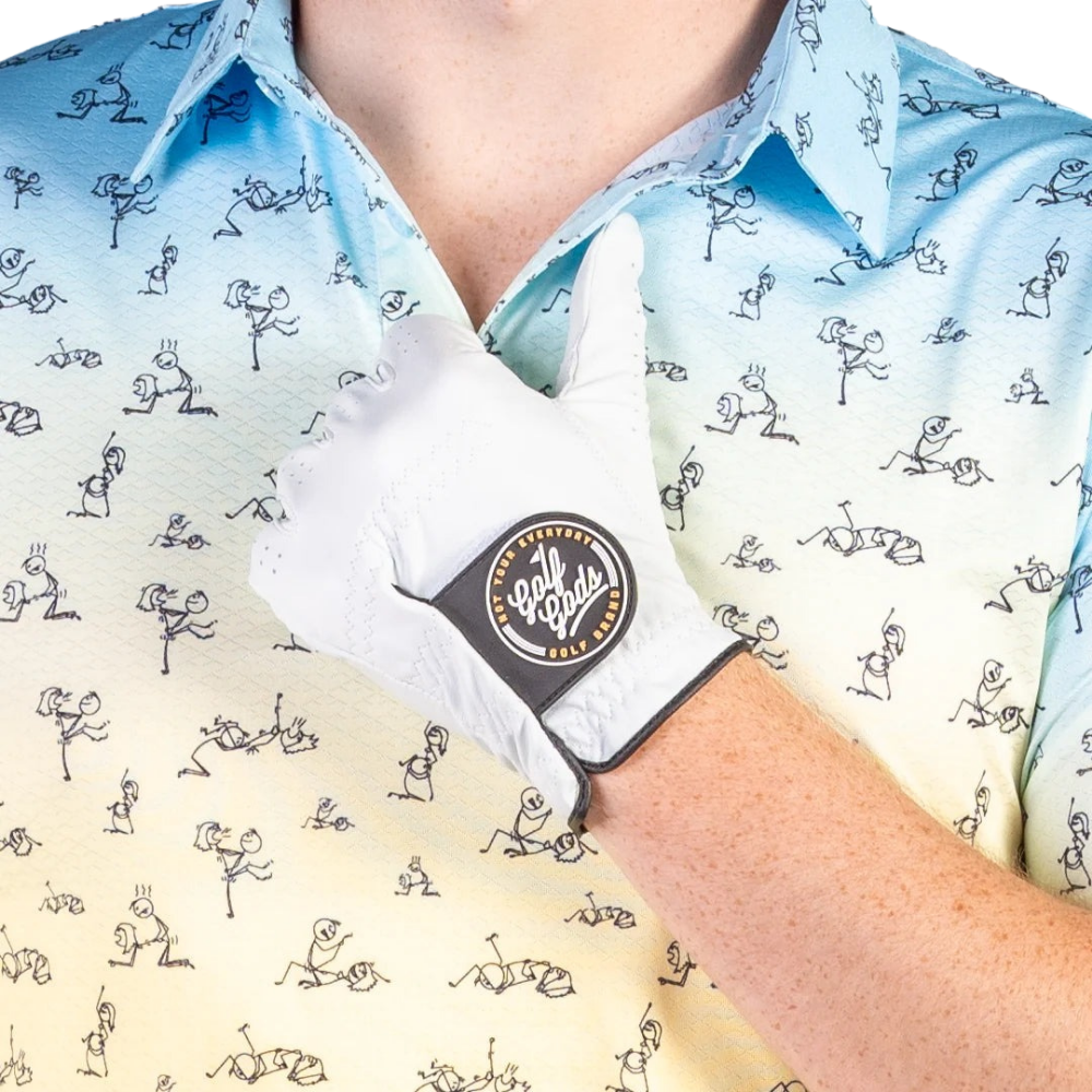 GOLF GODS - GOLF GODS Men's Stickman Cool Tech Performance - The Agora Bangkok