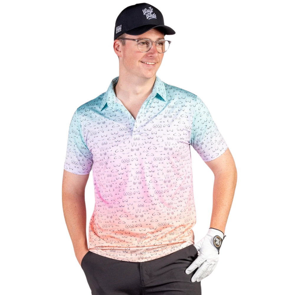 GOLF GODS - GOLF GODS Men's Tits McGee Cool Tech Performance - The Agora Bangkok