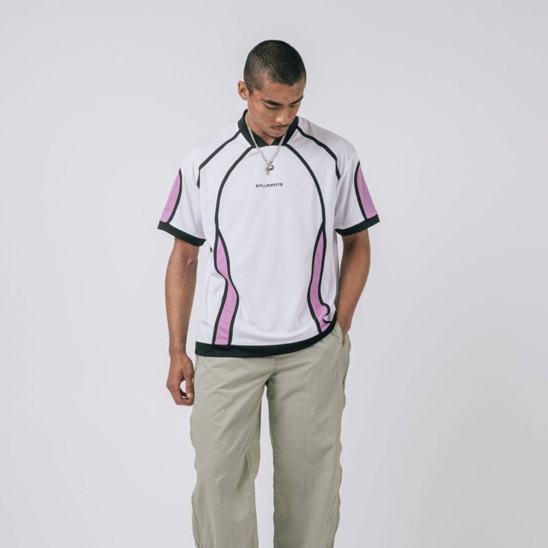 STUDENTS GOLF - STUDENTS GOLF Neville S/S Mesh Jersey Polo - The Agora Bangkok