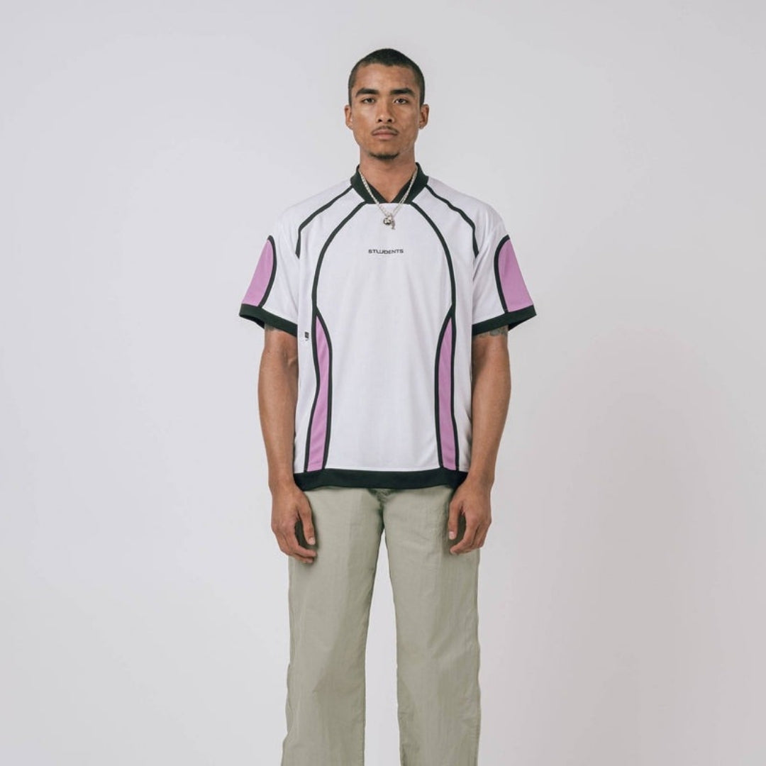 STUDENTS GOLF - STUDENTS GOLF Neville S/S Mesh Jersey Polo - The Agora Bangkok