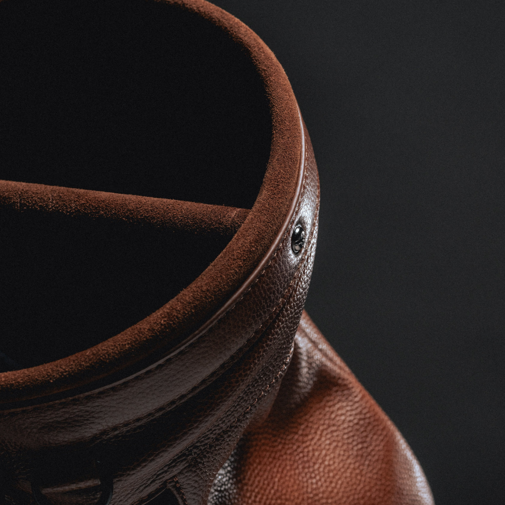HIROKI GOLF - HIROKI GOLF Luxury Leather Sunday Golf Bag - Brown - The Agora Bangkok