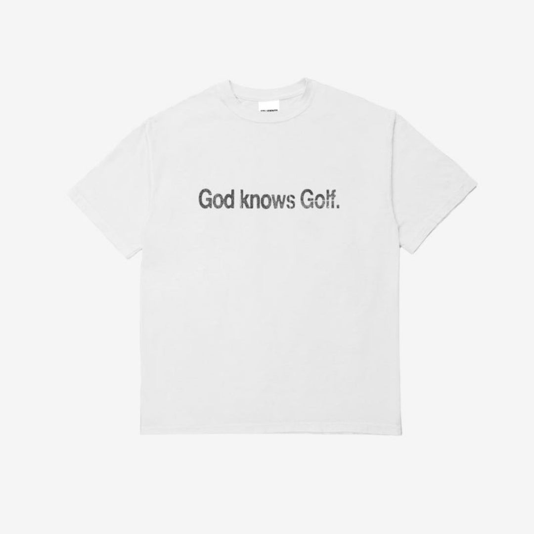 STUDENTS GOLF - STUDENTS GOLF God Knows S/S T-shirt - The Agora Bangkok