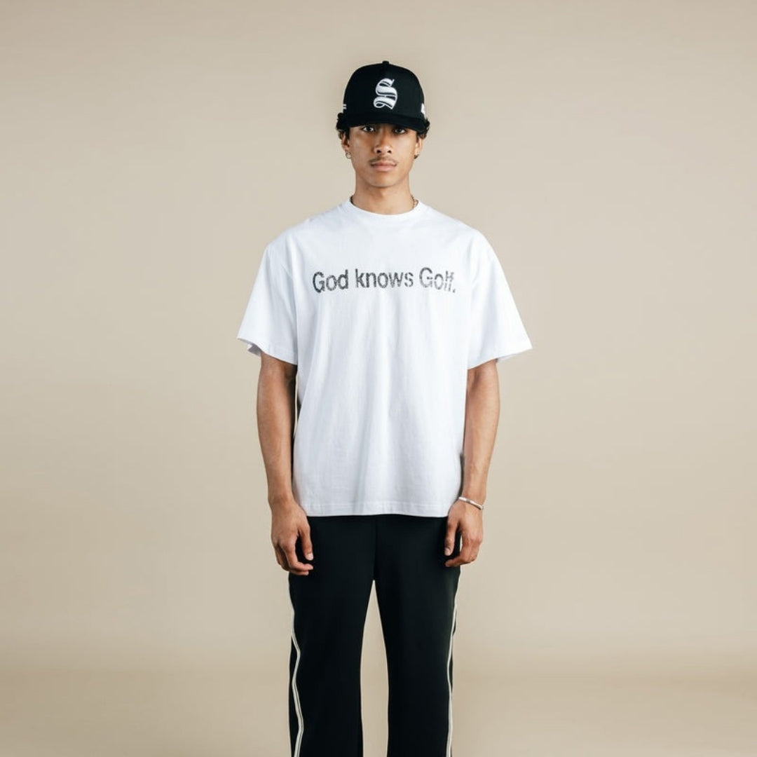 STUDENTS GOLF - STUDENTS GOLF God Knows S/S T-shirt - The Agora Bangkok