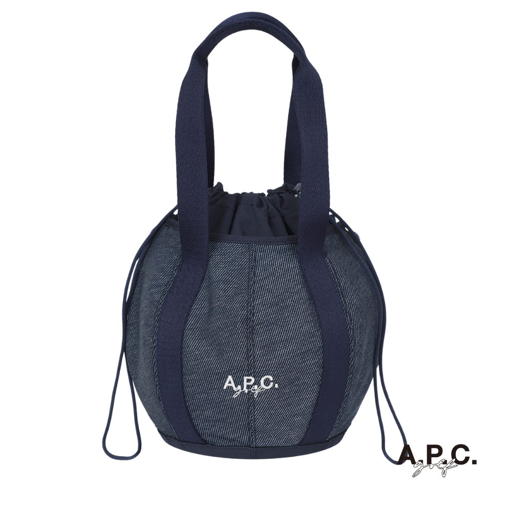 A.P.C. GOLF - A.P.C. GOLF Blair Cart Bag (Indigo) - The Agora Bangkok