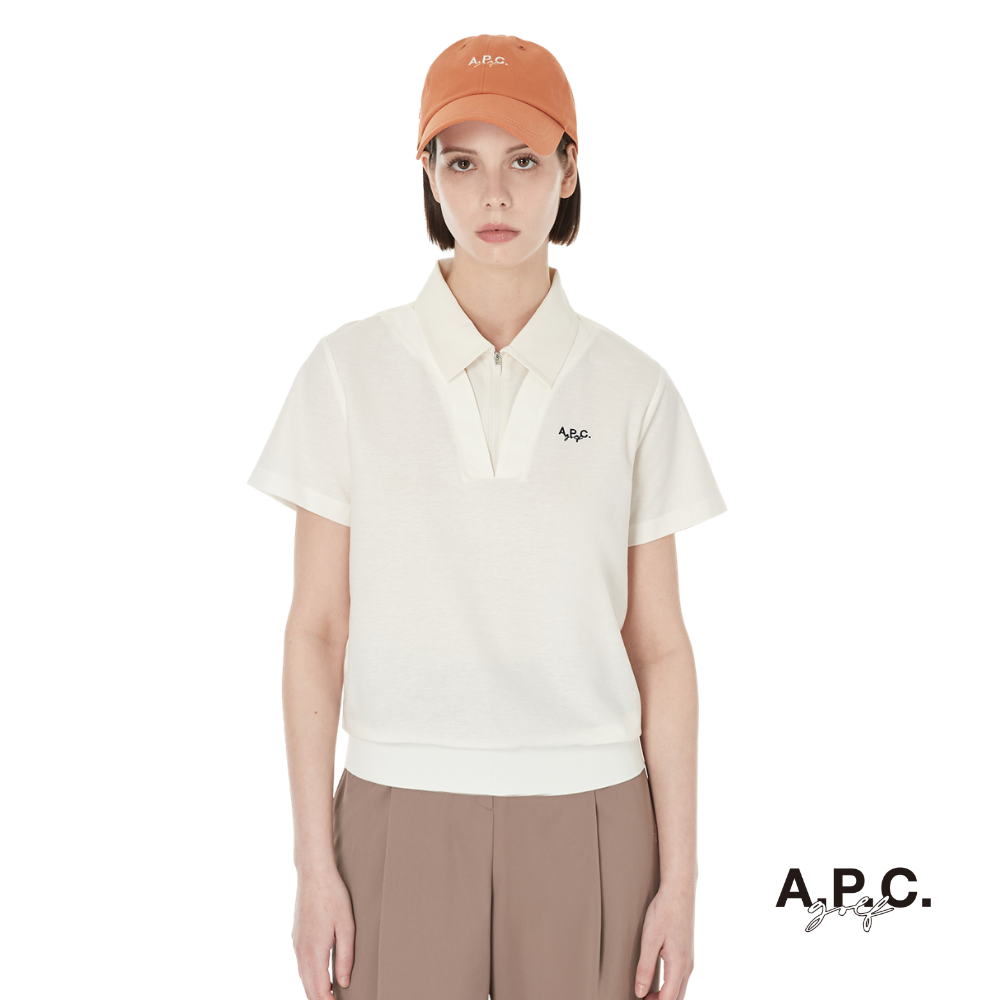 A.P.C. GOLF - A.P.C. GOLF Women's Louis T-shirt - The Agora Bangkok