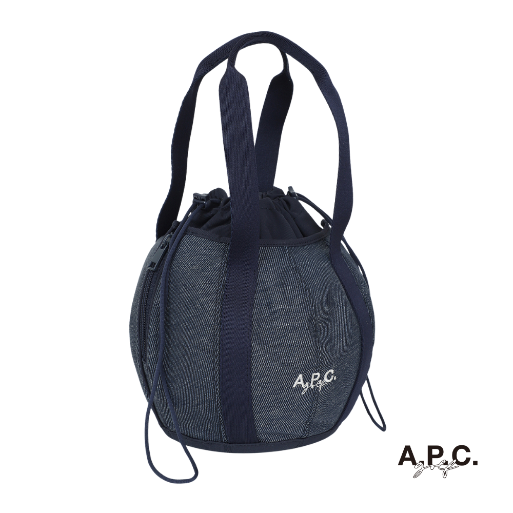 A.P.C. GOLF - A.P.C. GOLF Blair Cart Bag (Indigo) - The Agora Bangkok