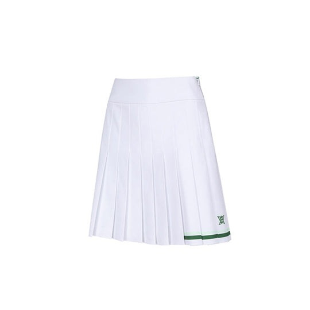 ANEW GOLF - ANEW GOLF Women's Logo Band Pleats Skirt | The Agora ANEW GOLF - ANEW GOLF Women's Logo Band Pleats Skirt | The Agora