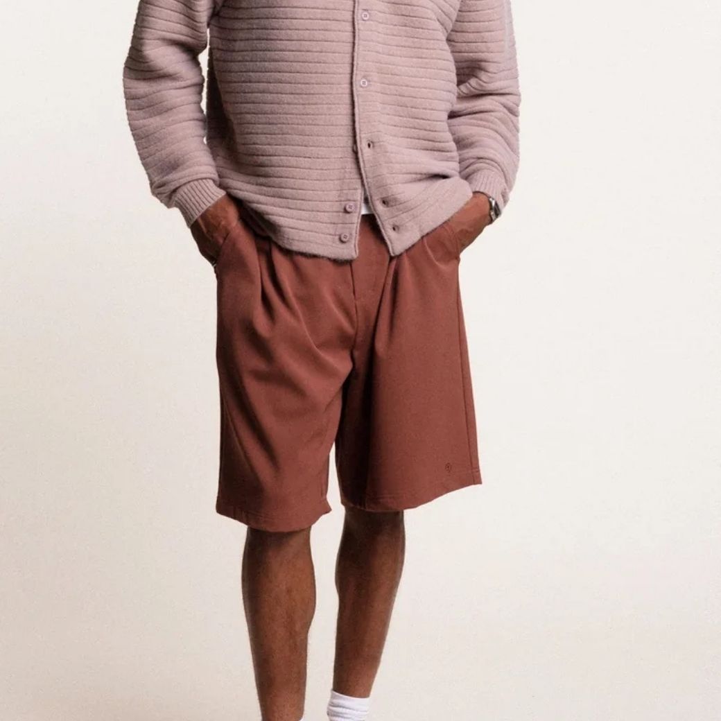 STUDENTS GOLF - STUDENTS GOLF Calculus Baggy Pleated Shorts - The Agora Bangkok