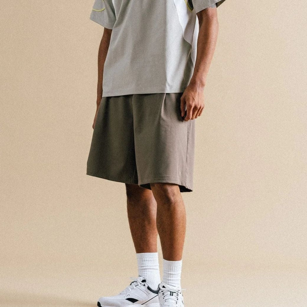 STUDENTS GOLF - STUDENTS GOLF Calculus Baggy Pleated Shorts - The Agora Bangkok