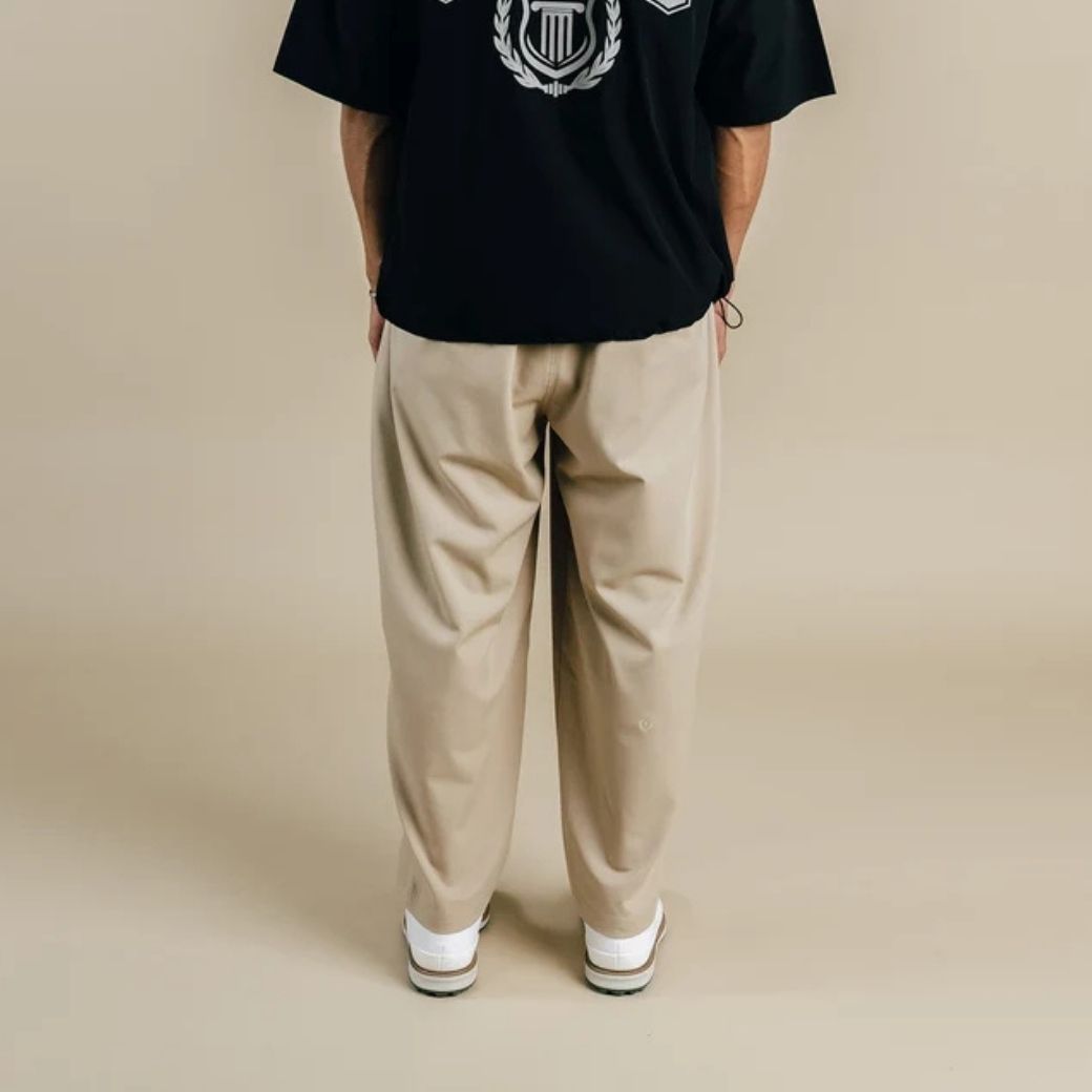 STUDENTS GOLF - STUDENTS GOLF Calculus Baggy Pleated Pants - The Agora Bangkok