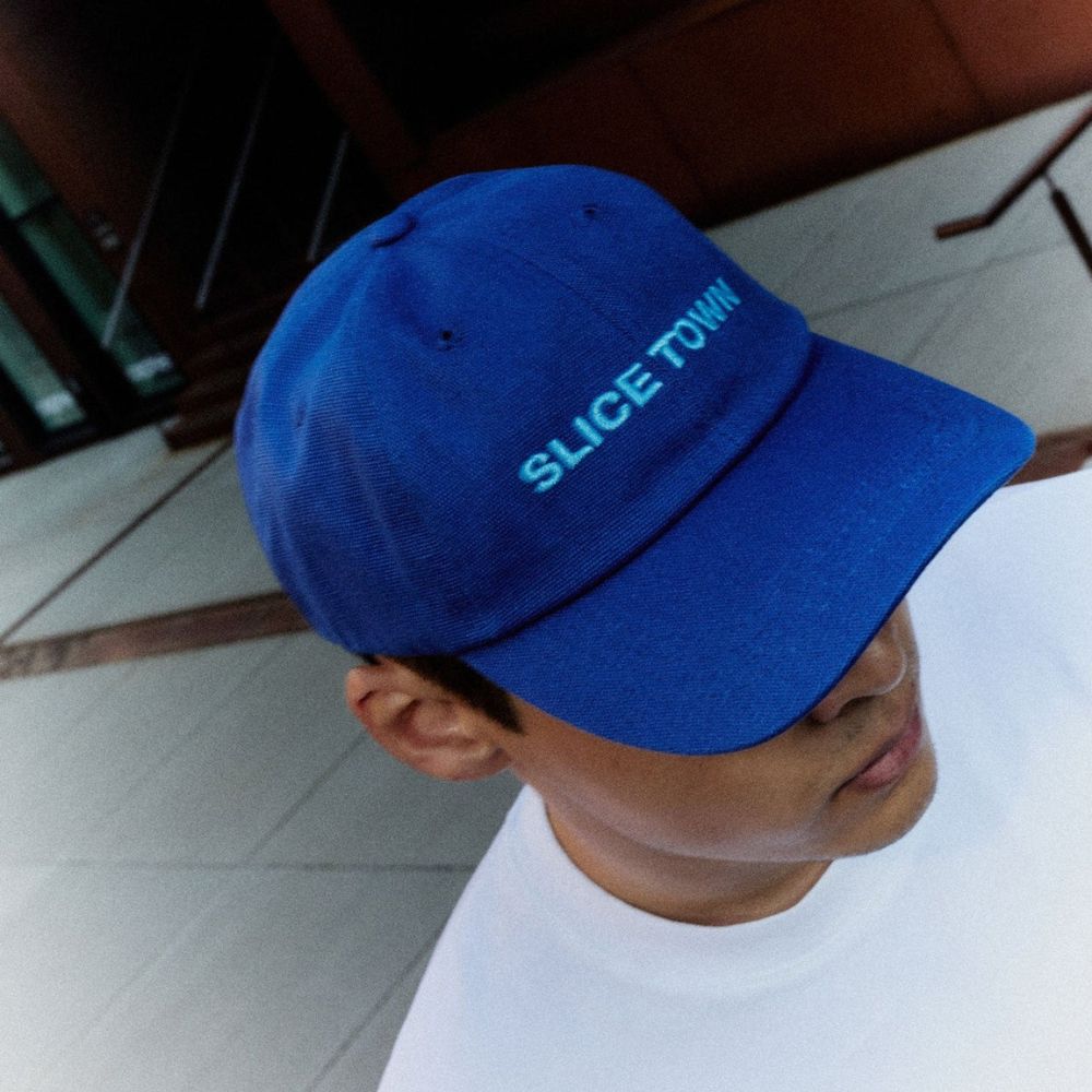 SLICE TOWN - SLICE TOWN Canvas Guy Cap - The Agora Bangkok