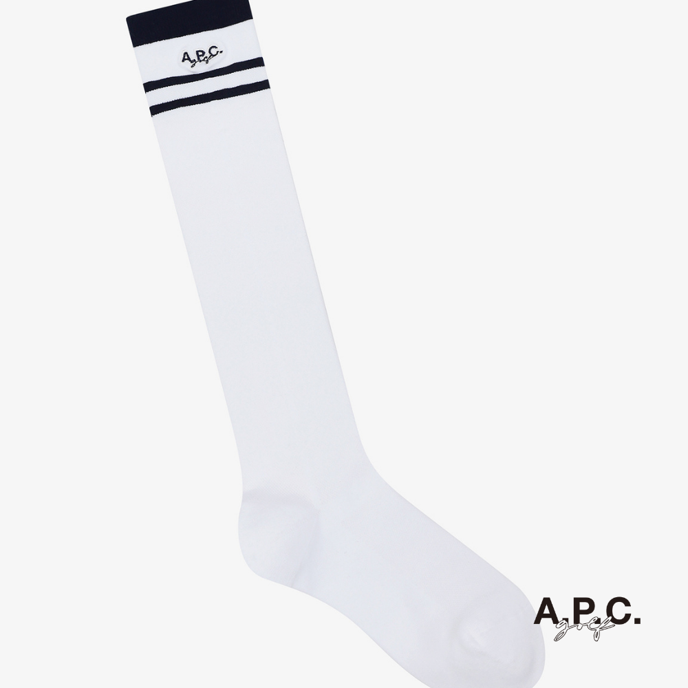 A.P.C. GOLF - A.P.C. Golf Charlotte Knee Socks - The Agora Bangkok