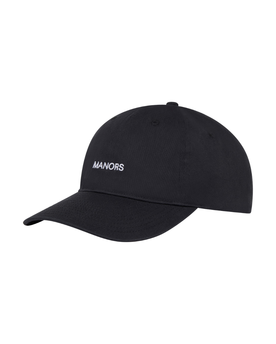 MANORS Chino Cap Black