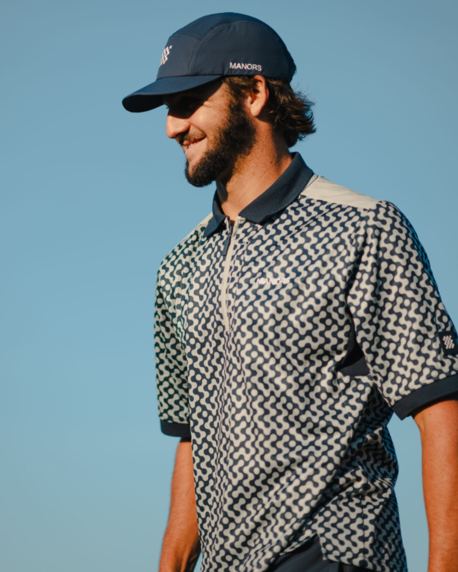 MANORS Men's Eighteenth Ranger Polo NAvy Model