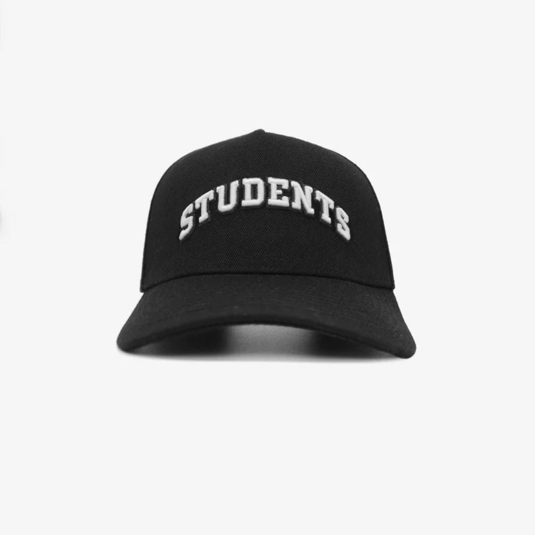 STUDENTS GOLF - STUDENTS GOLF Expert Snap Back Hat - Black - The Agora Bangkok