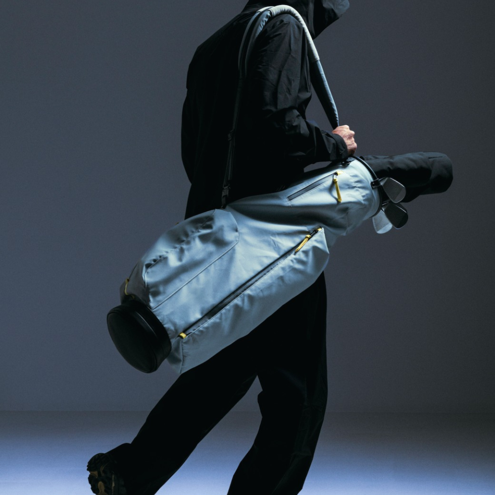 HIROKI GOLF - HIROKI GOLF 'FTE' Sunday Golf Bag - Stone Grey - The Agora Bangkok
