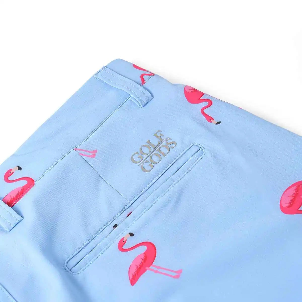 FlamingoSoftFeelGolfShorts06 detail
