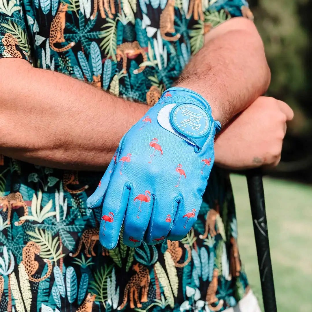 Flamingo_sGolfGloveSingleHand02 close up