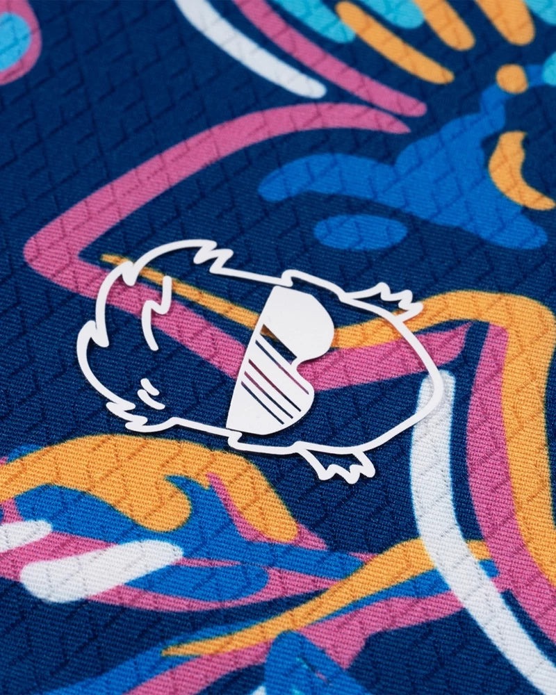 GOLF GODS - GOLF GODS Men's Flower Power Cool Tech Performance Polo - The Agora Bangkok