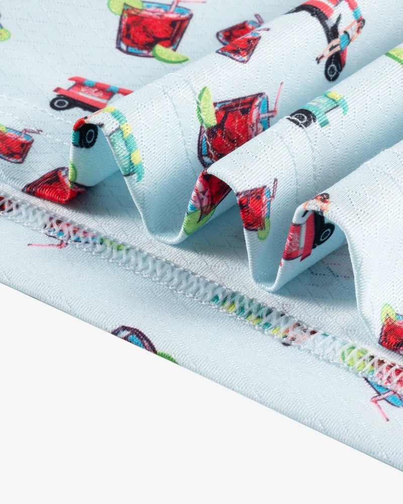 GOLF GODS - GOLF GODS Men's Cart Girl Transfusion Cool Tech Performance Polo - The Agora Bangkok