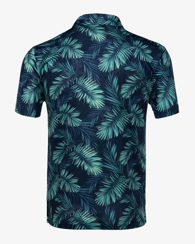 GOLFGODSCocoPalmCoolTechPerformancePolo03 back