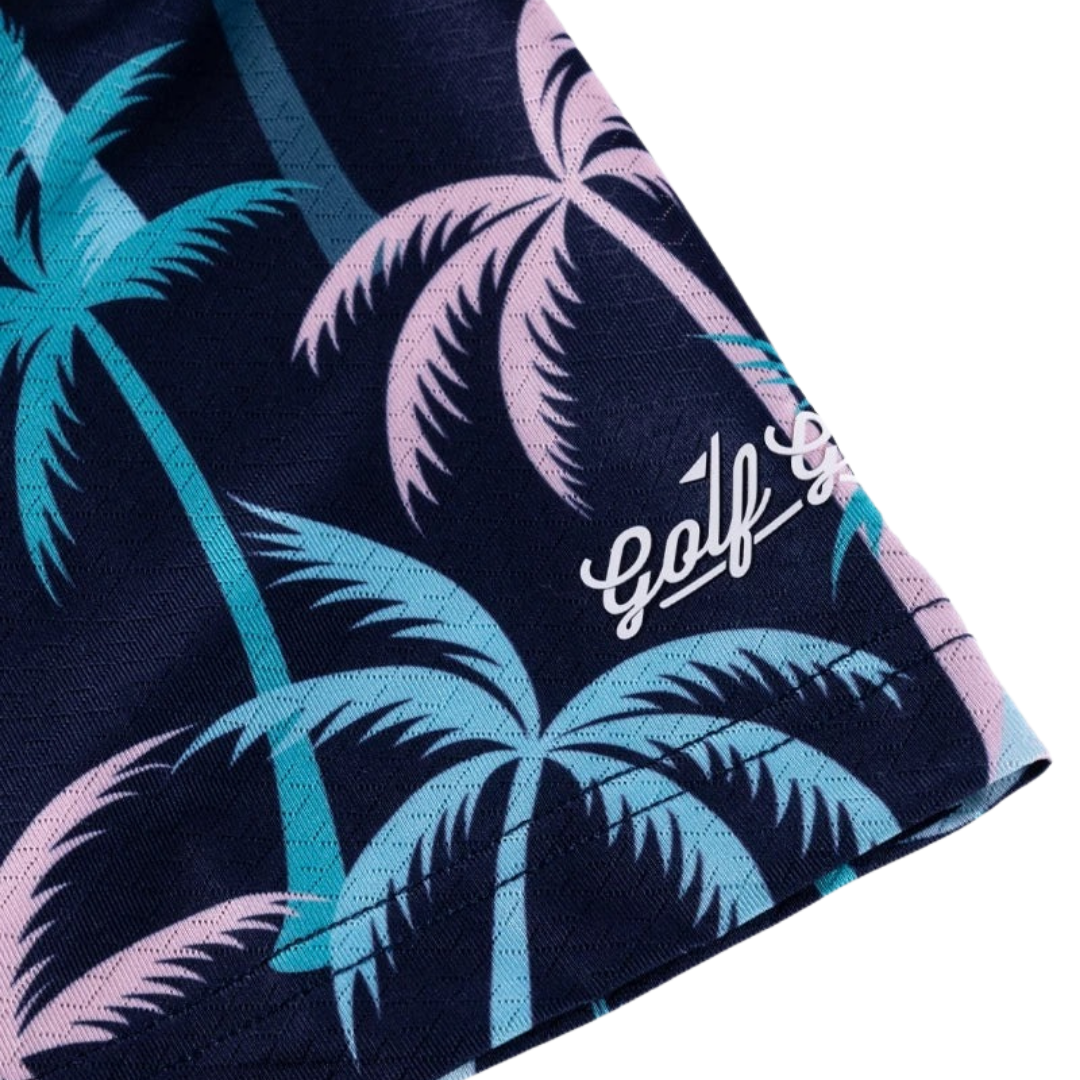 GOLF GODS - GOLF GODS Men's Coconut Palm Cool Tech Performance Polo - The Agora Bangkok