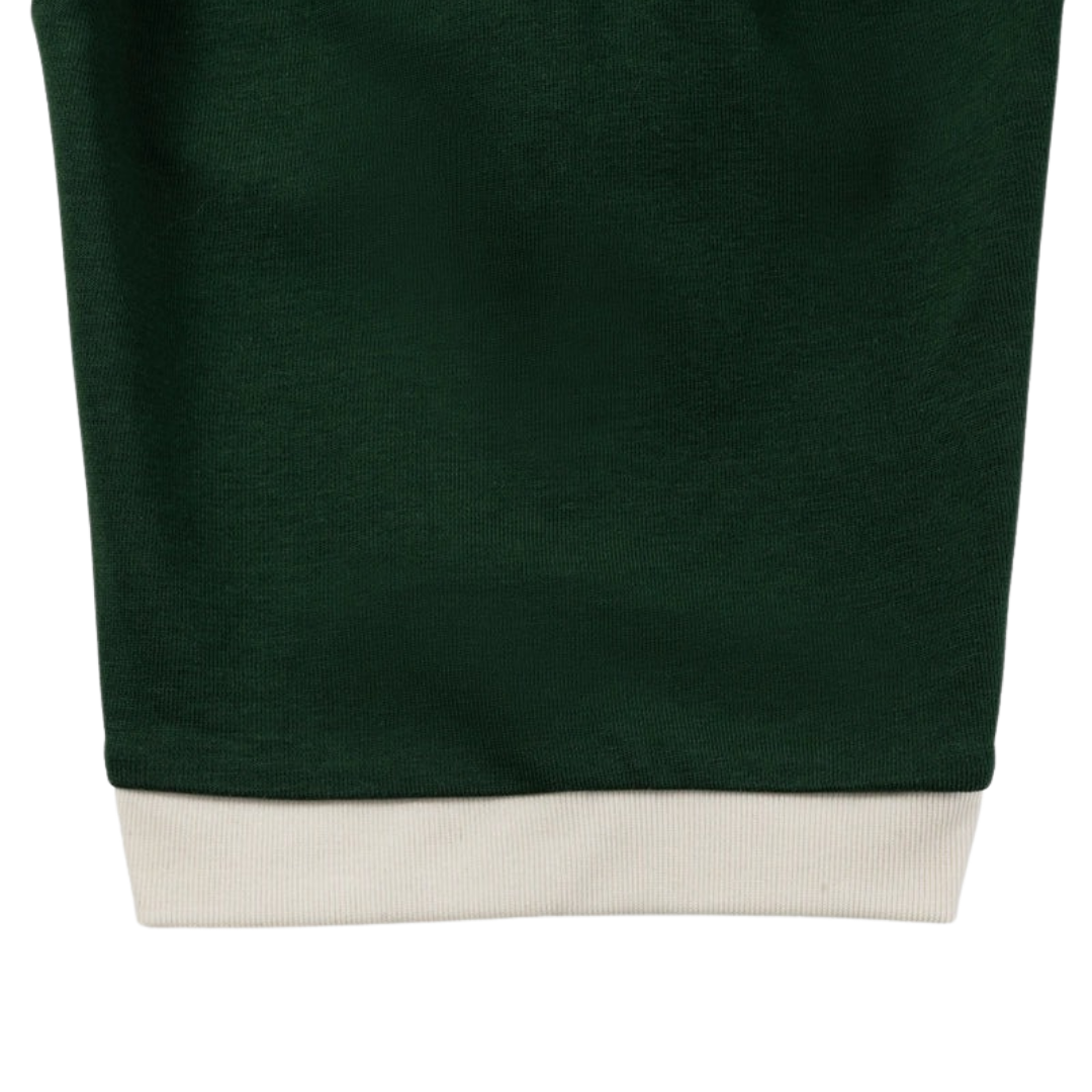 GOLF GODS - GOLF GODS Men's Legacy Polo in Forest & Cream - The Agora Bangkok