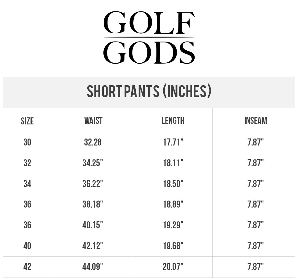 GOLF GODS - GOLF GODS Men's Miami Vice Soft Feel Golf Shorts - The Agora Bangkok