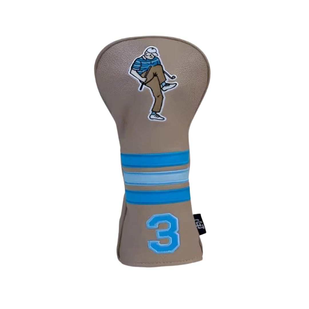 GOLF GODS - GOLF GODS Cocaine & Hookers Golf Hat in White in Curved Brim - The Agora Bangkok