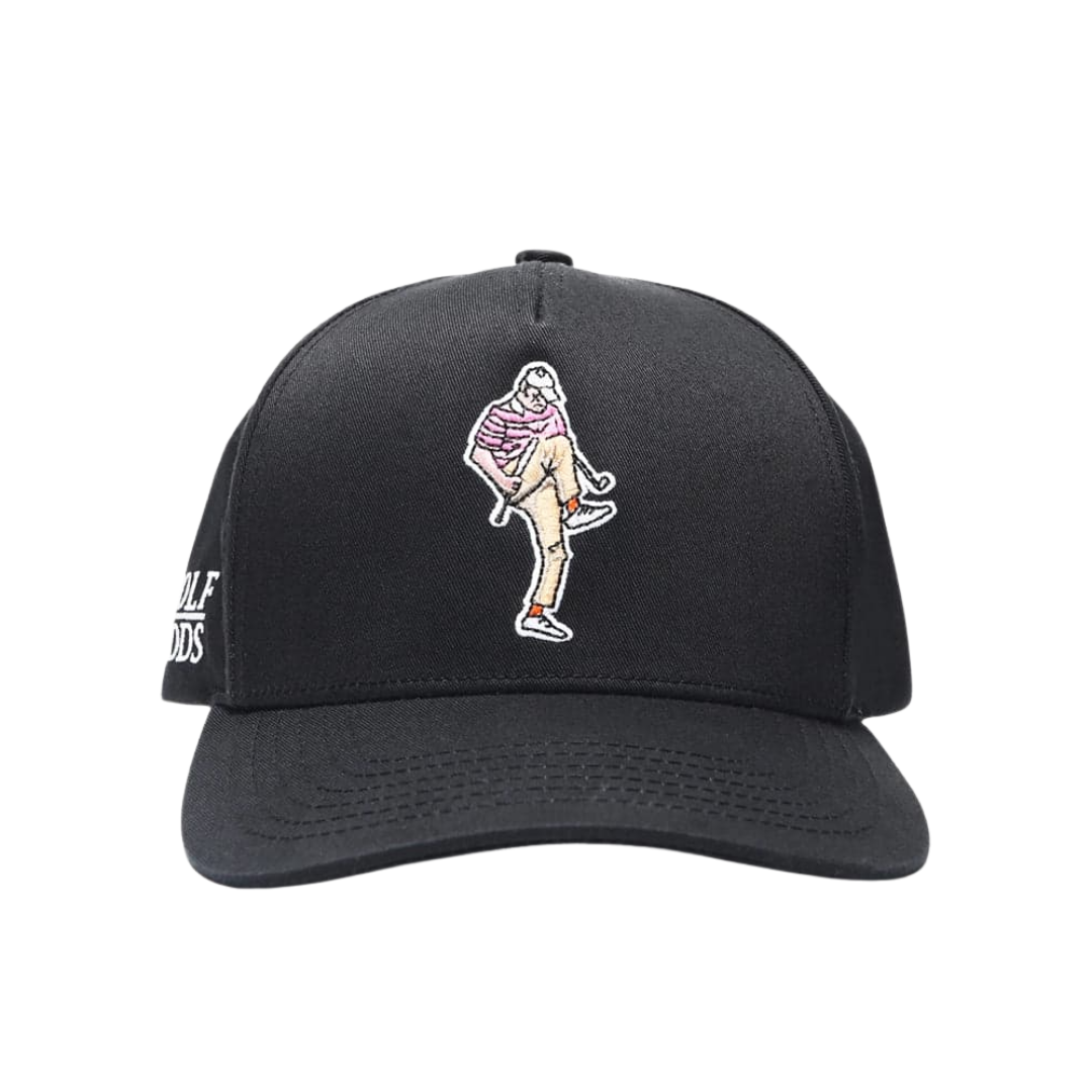GOLF GODS - GOLF GODS Cocaine & Hookers Golf Hat in White in Curved Brim - The Agora Bangkok