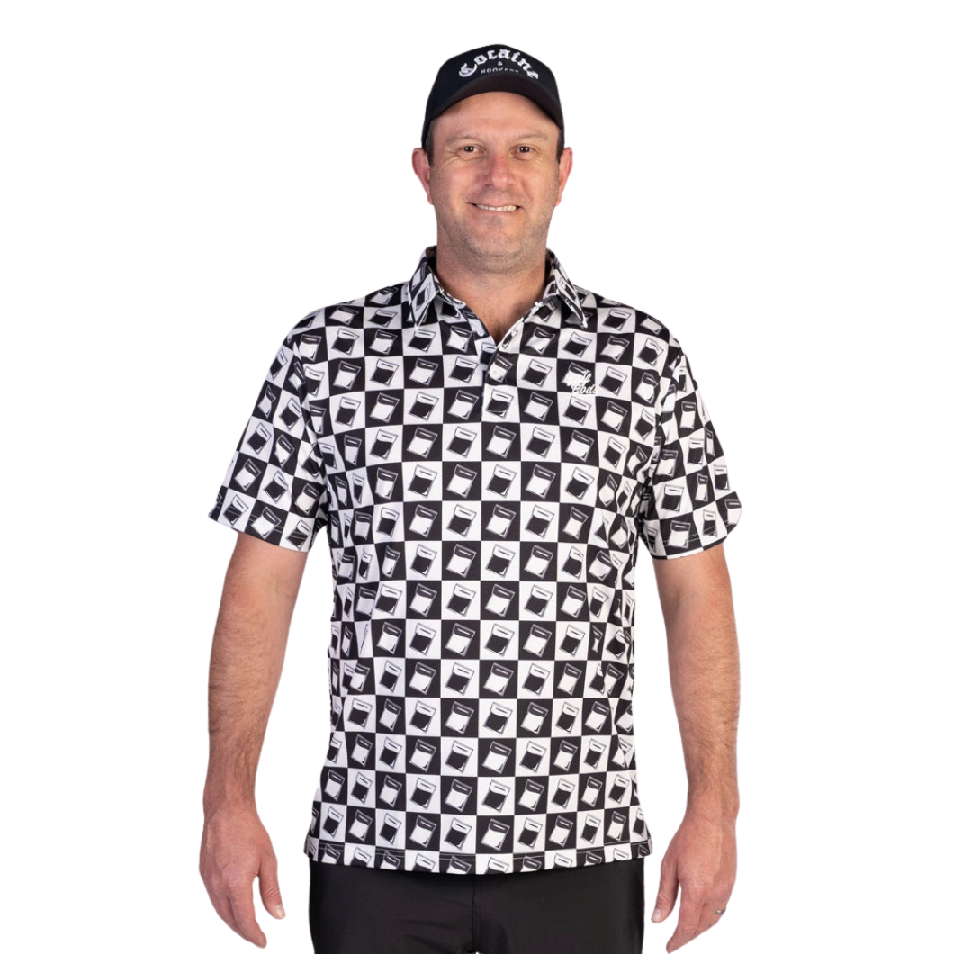 GOLF GODS - GOLF GODS Men's Baggies Cool Tech Performance Polo - The Agora Bangkok