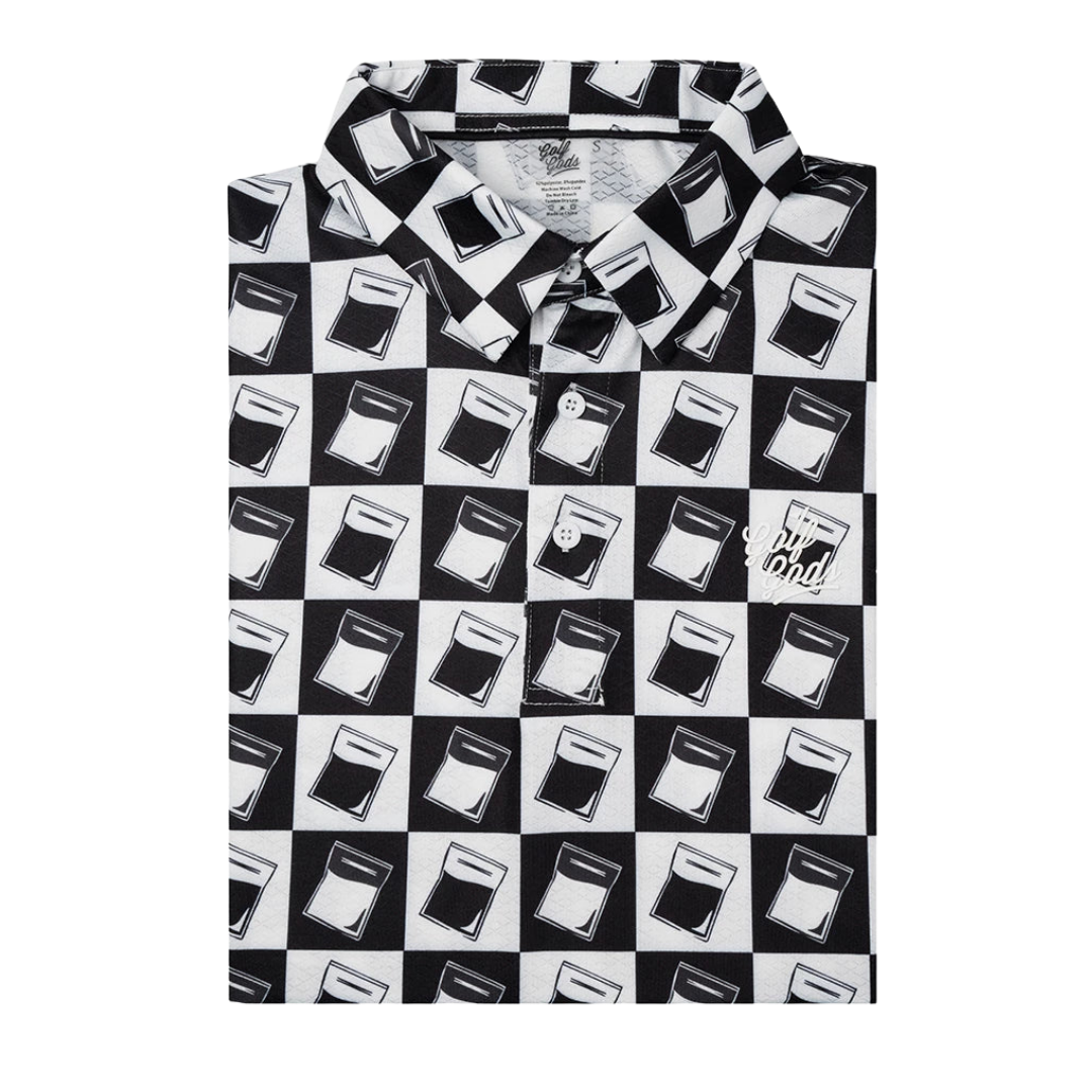 GOLF GODS - GOLF GODS Men's Baggies Cool Tech Performance Polo - The Agora Bangkok