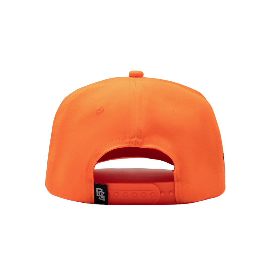 GOLF GODS - GOLF GODS Neon Orange Golf Gods Script Snapback Golf Rope Hat - The Agora Bangkok