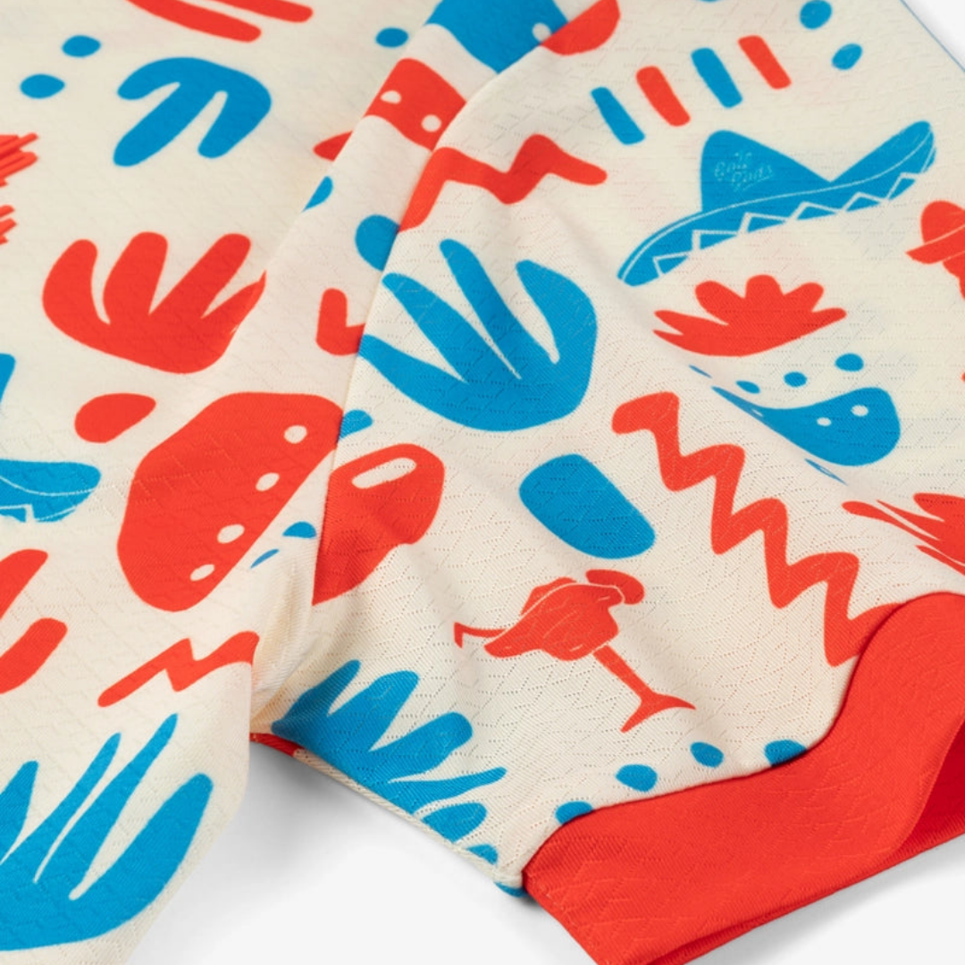 GOLF GODS - GOLF GODS Men's Tacos & Tequila Cool Tech Performance Polo - The Agora Bangkok