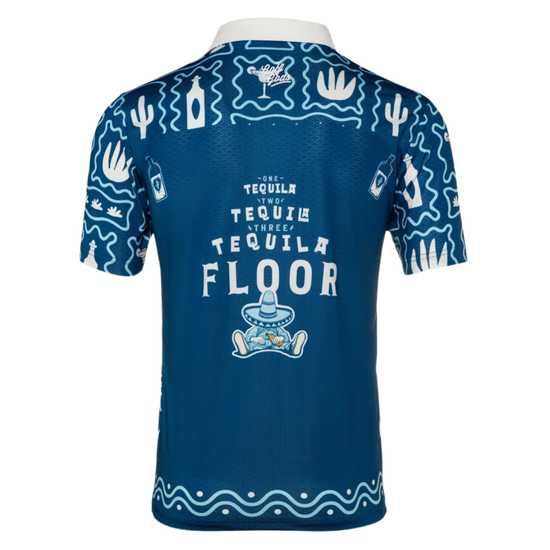GOLF GODS - GOLF GODS Men's Tequila Floor Cool Tech Performance Polo - The Agora Bangkok