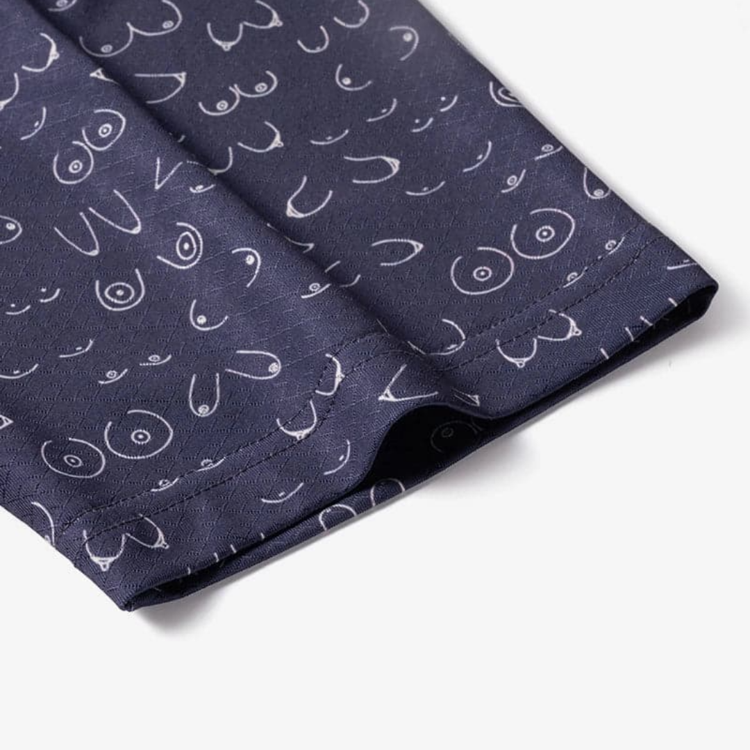 GOLF GODS - GOLF GODS Men's Tit's McGee Midnight Cool Tech Performance Polo - The Agora Bangkok