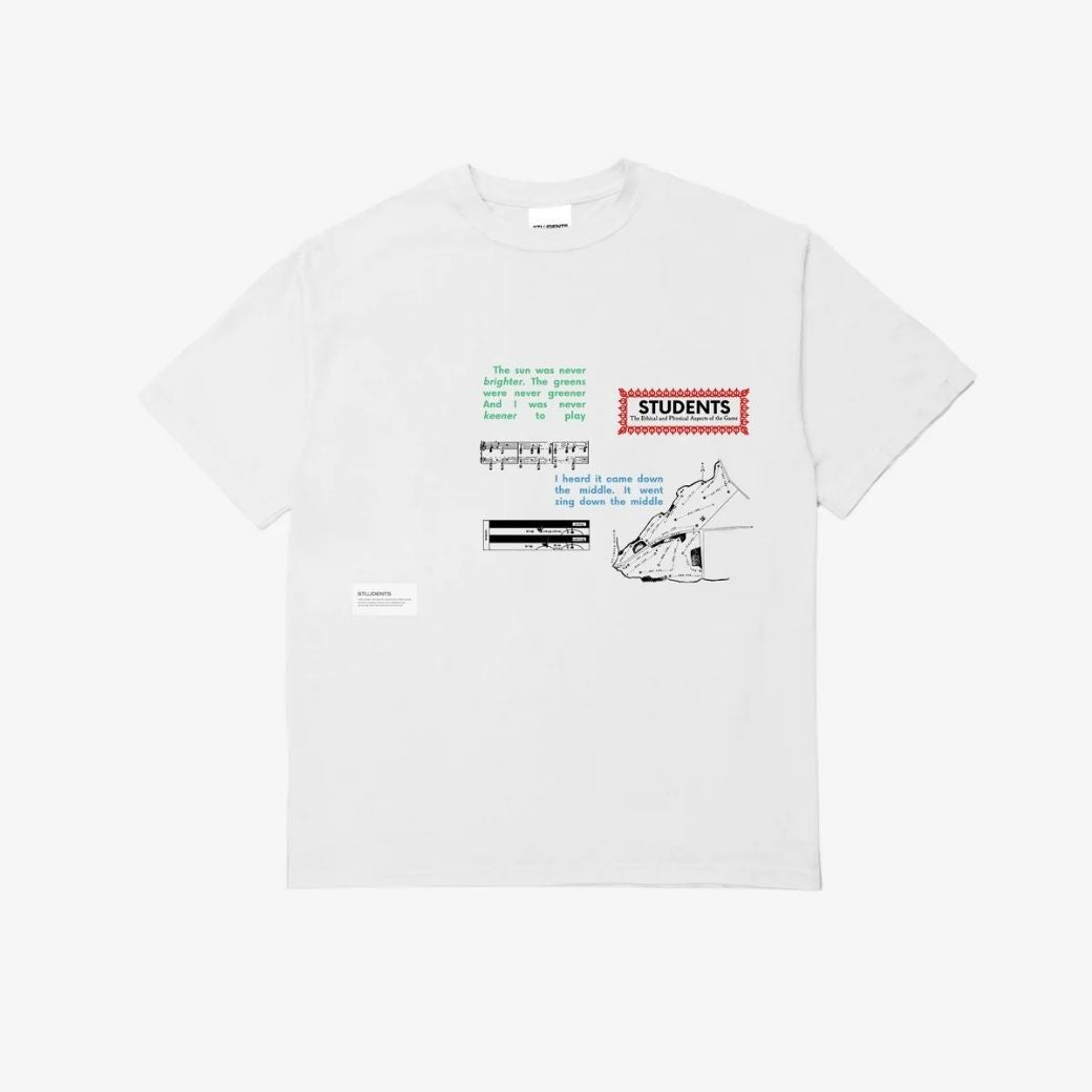 STUDENTS GOLF - STUDENTS GOLF Golf Theory S/S T-shirt - The Agora Bangkok