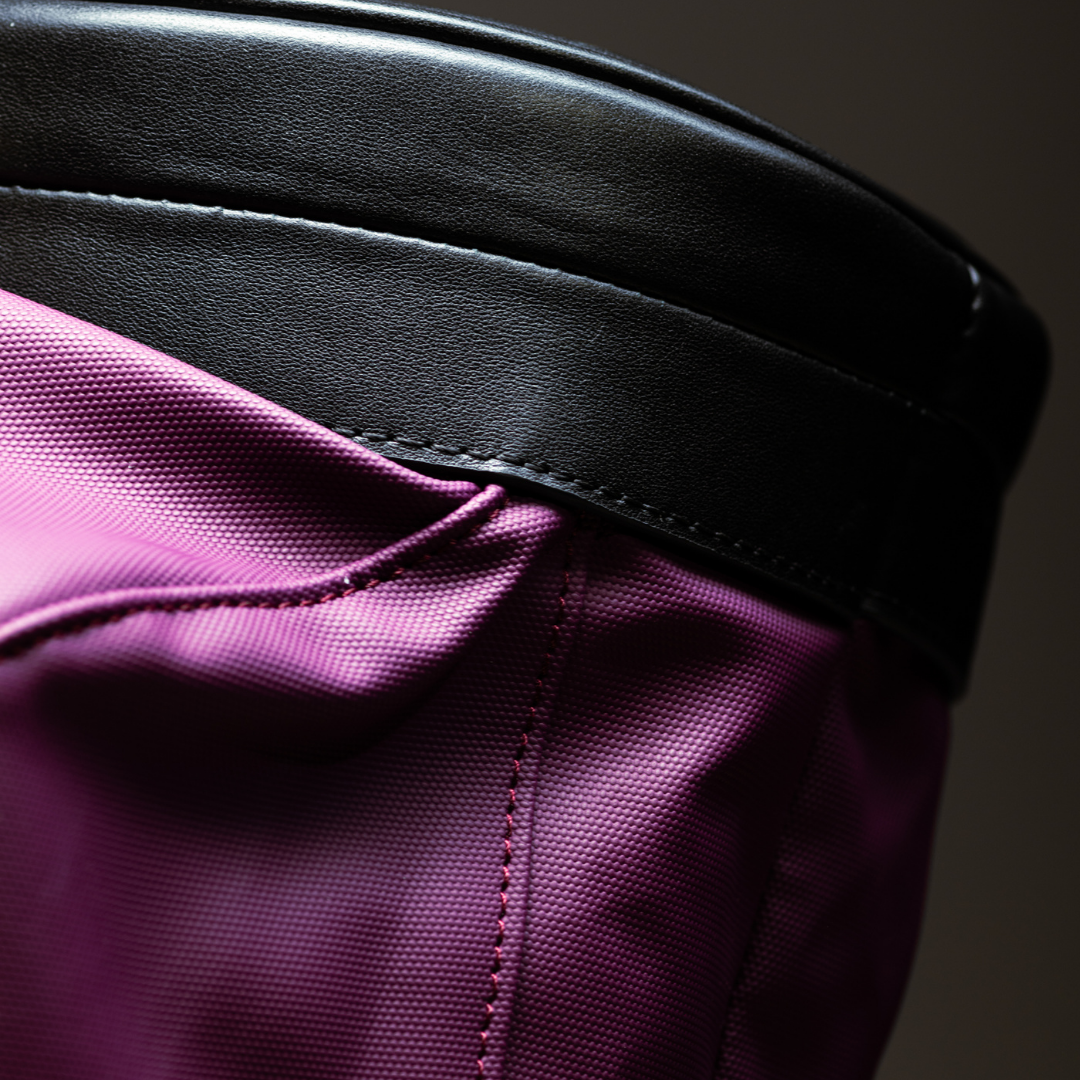 HIROKI GOLF - HIROKI GOLF 'FTE' Sunday Golf Bag - Deep Purple - The Agora Bangkok